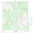 105K07 Blind Creek Topographic Map Thumbnail 1:50,000 scale