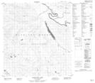 105L08 Glenlyon Lake Topographic Map Thumbnail 1:50,000 scale