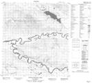105L13 Little Kalzas Lake Topographic Map Thumbnail 1:50,000 scale