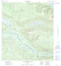 105M11 Williamson Lake Topographic Map Thumbnail 1:50,000 scale