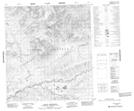 105N03 Mount Armstrong Topographic Map Thumbnail