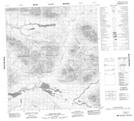 105N10 Pleasant Lake Topographic Map Thumbnail 1:50,000 scale