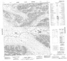 105N15 Mount Ortell Topographic Map Thumbnail 1:50,000 scale