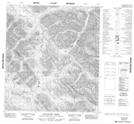 105O16 Hailstone Creek Topographic Map Thumbnail 1:50,000 scale