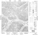 106A03 Caribou Cry Rapids Topographic Map Thumbnail 1:50,000 scale