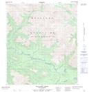 106D07 Williams Creek Topographic Map Thumbnail 1:50,000 scale