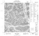 106D10 Bond Creek Topographic Map Thumbnail 1:50,000 scale