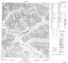 106D12 Elliott Creek Topographic Map Thumbnail 1:50,000 scale
