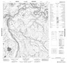 106E15 Chappie Lake Topographic Map Thumbnail 1:50,000 scale