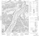 106H02 Brunson Creek Topographic Map Thumbnail 1:50,000 scale