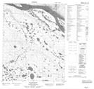 106I12 Gillis River Topographic Map Thumbnail 1:50,000 scale