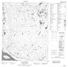 106I13 Payne Creek Topographic Map Thumbnail 1:50,000 scale