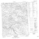 106K08 Weldon Creek Topographic Map Thumbnail 1:50,000 scale