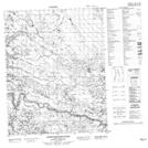 106K10 Lower Beaver River Topographic Map Thumbnail 1:50,000 scale