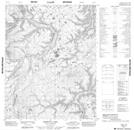 106L11 Bossuyt Lake Topographic Map Thumbnail 1:50,000 scale