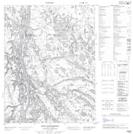 106M07 Fort Mcpherson Topographic Map Thumbnail 1:50,000 scale