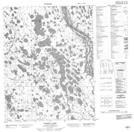 106N04 Ramey Lake Topographic Map Thumbnail 1:50,000 scale