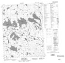 106N09 Jiggle Lake Topographic Map Thumbnail 1:50,000 scale