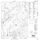 106P10 Big Grass Lake Topographic Map Thumbnail 1:50,000 scale