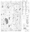 106P16 Raven Lake Topographic Map Thumbnail 1:50,000 scale
