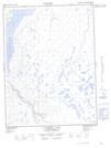 107B02E Campbell Lake Topographic Map Thumbnail