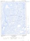 107B03E Aklavik Channel Topographic Map Thumbnail 1:50,000 scale