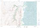 107B04 Aklavik Range Topographic Map Thumbnail 1:50,000 scale