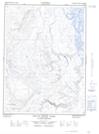 107B05W Beaver House Creek Topographic Map Thumbnail