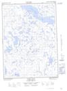 107B10E Noell Lake Topographic Map Thumbnail 1:50,000 scale