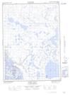 107B10W Noell Lake Topographic Map Thumbnail 1:50,000 scale