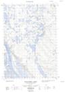 107B14E Wolverine Lakes Topographic Map Thumbnail