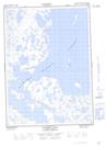 107B15E Parsons Lake Topographic Map Thumbnail 1:50,000 scale
