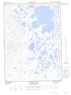 107B15W Parsons Lake Topographic Map Thumbnail