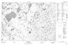 107D07 Kaglik Lake Topographic Map Thumbnail 1:50,000 scale