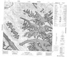 114P06 Pentice Ridge Topographic Map Thumbnail 1:50,000 scale