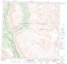 115A02 Takhanne River Topographic Map Thumbnail