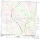 115A03 Silver Creek Topographic Map Thumbnail 1:50,000 scale