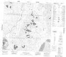 115A05 Cottonwood Lakes Topographic Map Thumbnail 1:50,000 scale