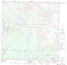 115A16 Champagne Topographic Map Thumbnail 1:50,000 scale