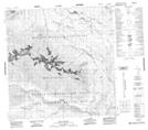 115B16 Jarvis River Topographic Map Thumbnail