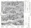 115F02 Mount Macaulay Topographic Map Thumbnail 1:50,000 scale