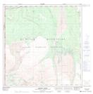 115F10 Brooke Creek Topographic Map Thumbnail 1:50,000 scale