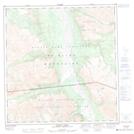 115G05 Steele Creek Topographic Map Thumbnail 1:50,000 scale