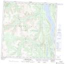 115H05 Sekulmun Lake Topographic Map Thumbnail 1:50,000 scale