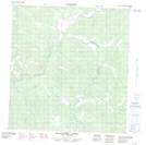 115H14 Mackintosh Creek Topographic Map Thumbnail 1:50,000 scale