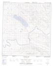 115I16 Diamain Lake Topographic Map Thumbnail 1:50,000 scale