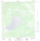 115J05 Wellesley Lake Topographic Map Thumbnail