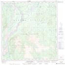 115K01 Sanpete Creek Topographic Map Thumbnail 1:50,000 scale