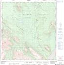 115K02 Dry Creek Topographic Map Thumbnail 1:50,000 scale