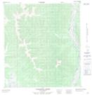 115K09 Caledonia Creek Topographic Map Thumbnail